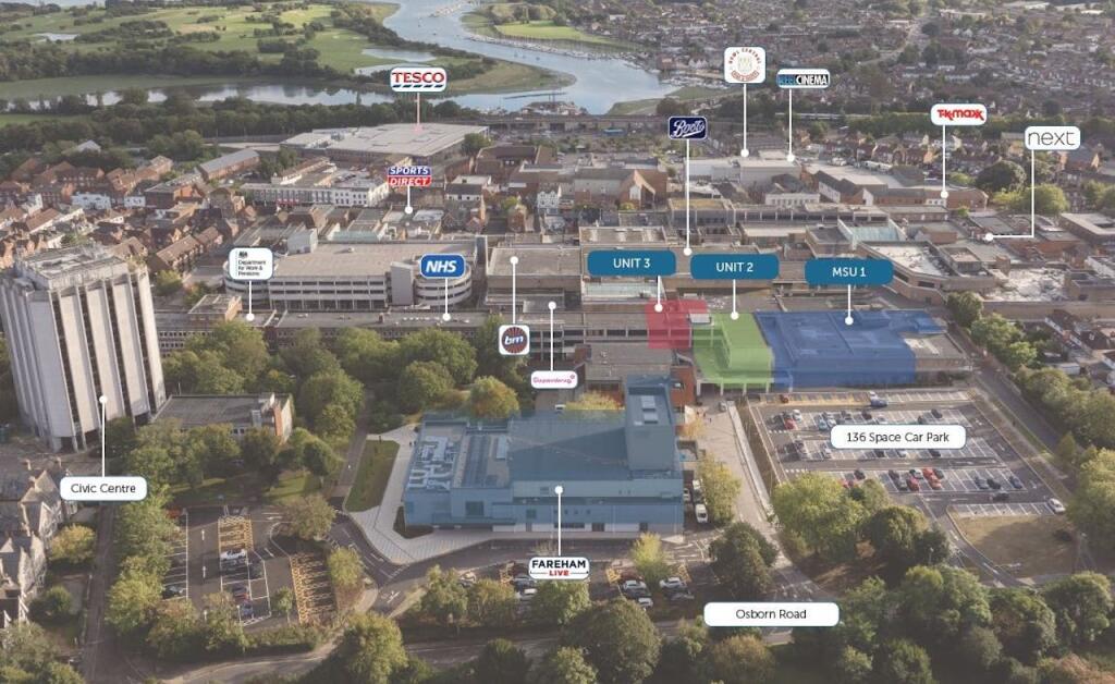 Fareham Shopping Centre  ariel.JPG