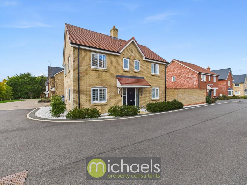 4-bed detached on Bourne Brook View, Earls Colne, Colchester, CO6, £489,995