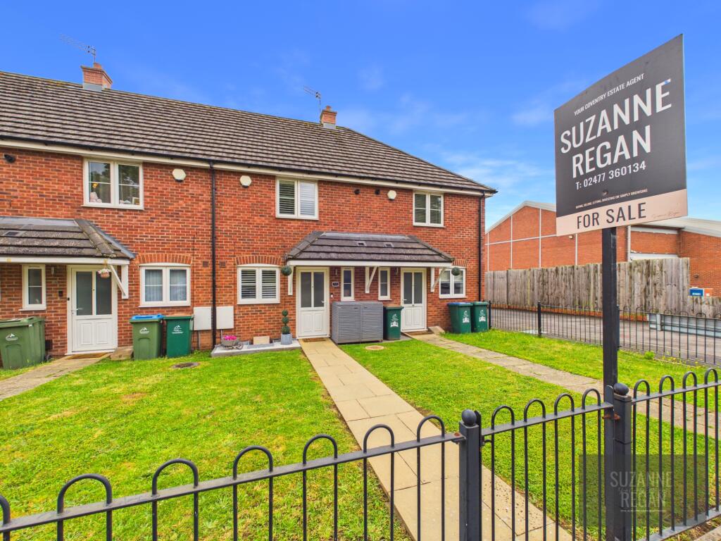 2-bed terraced on Templar Avenue, Tile Hill, Coventry, £210,000
