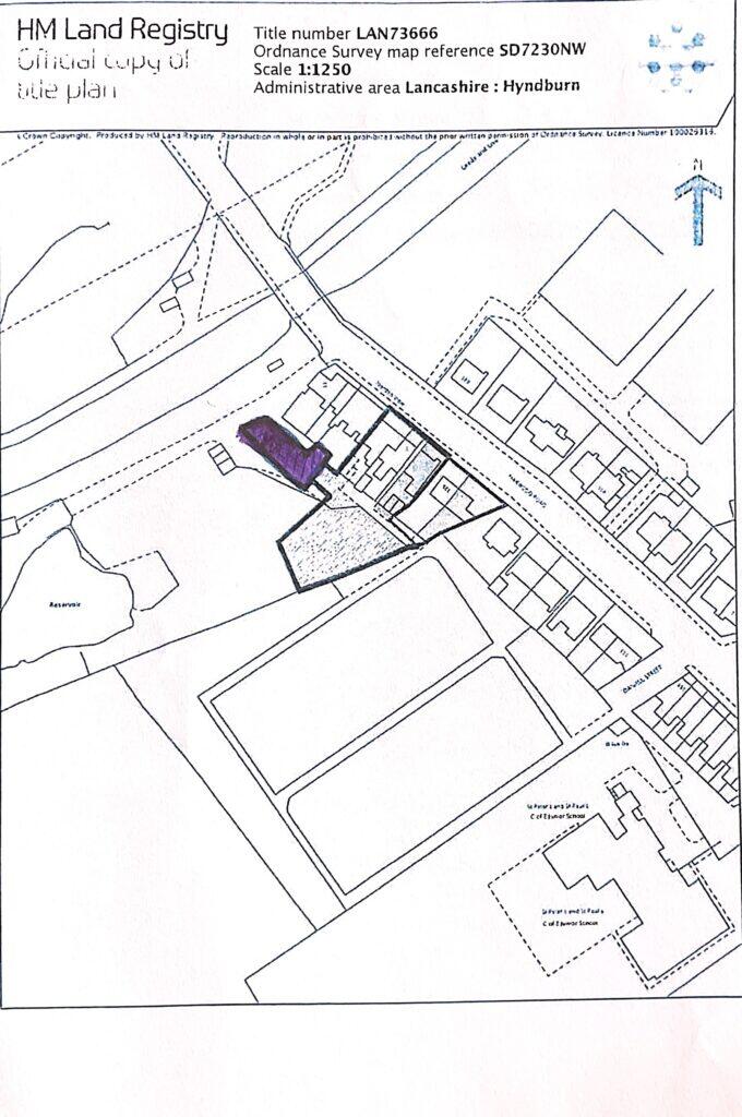Additional image 4 of Land and Garages to the rear of 5 Norden View, Rishton, Blackburn, BB1 4EB
