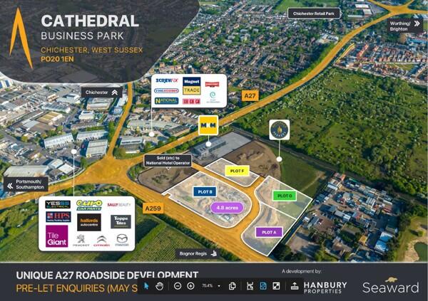 Main image of property: Cathedral Business Park, A27 Bognor Road, Chichester, West Sussex, PO19 8NS