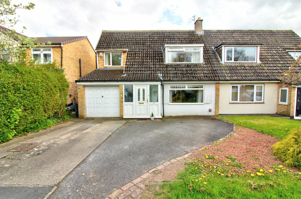 4-bed semi-detached on Pinewood Crescent, Heighington Village, Newton Aycliffe, DL5, £265,000