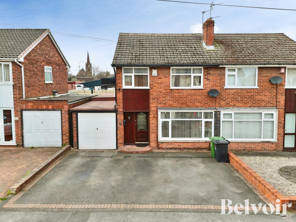4-bed semi-detached on Heath Acres, Darlaston, Wednesbury, WS10, £270,000