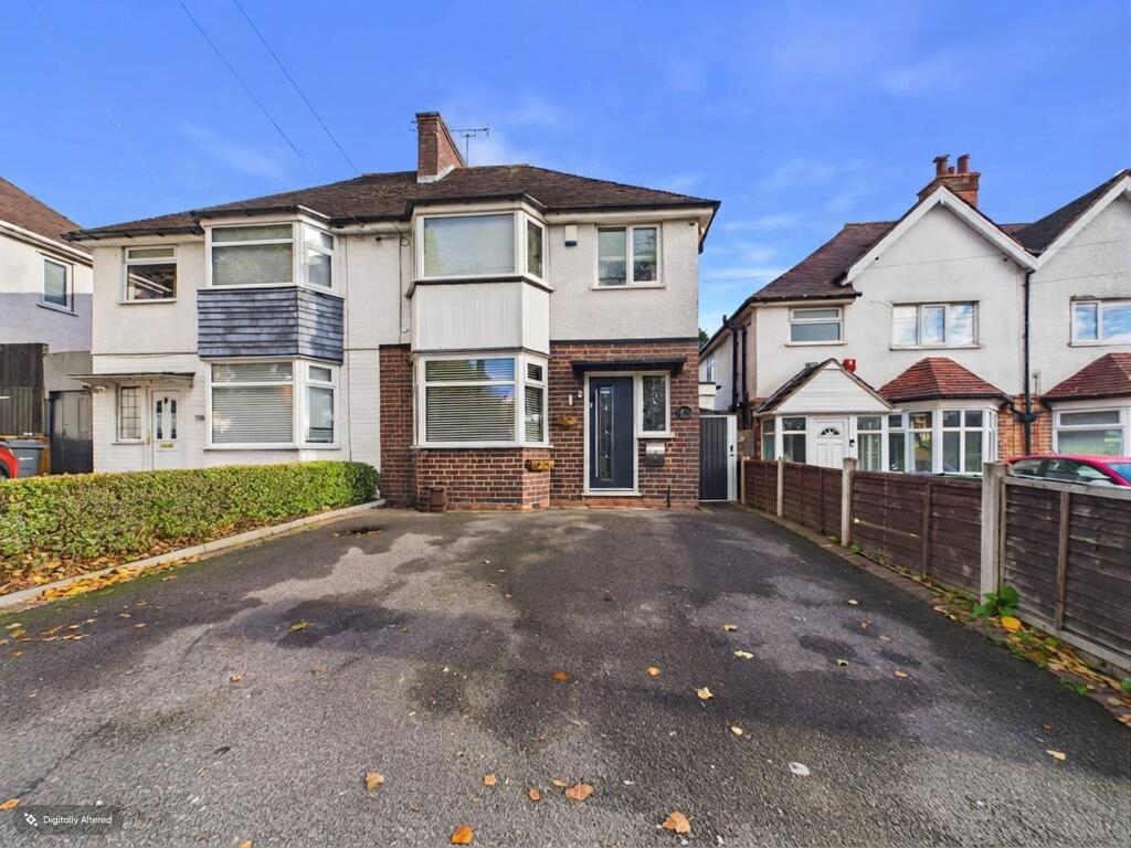 3-bed semi-detached on Holly Lane, Erdington, Birmingham, B24, £280,000