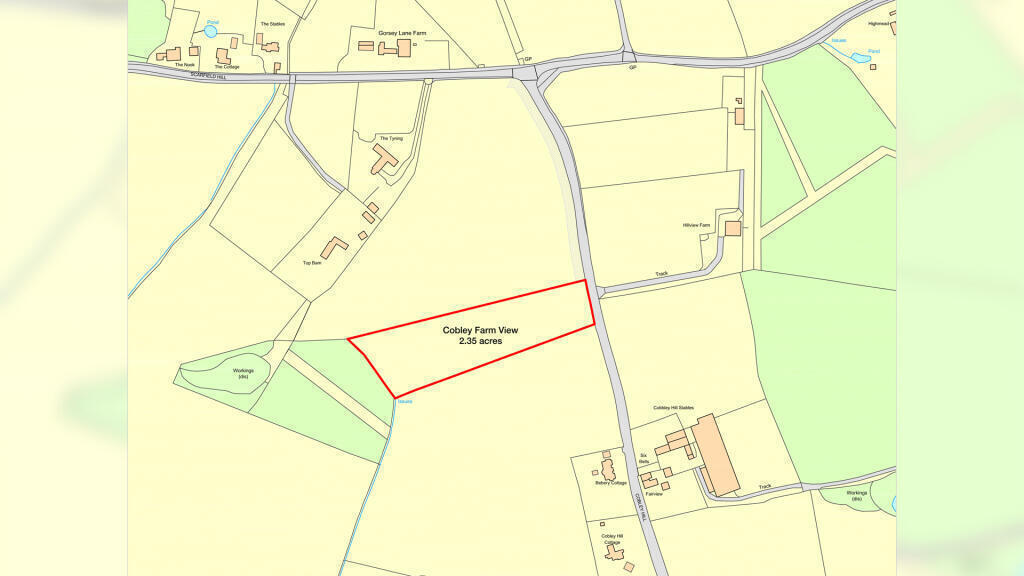 Land for sale in Alvechurch, Birmingham.