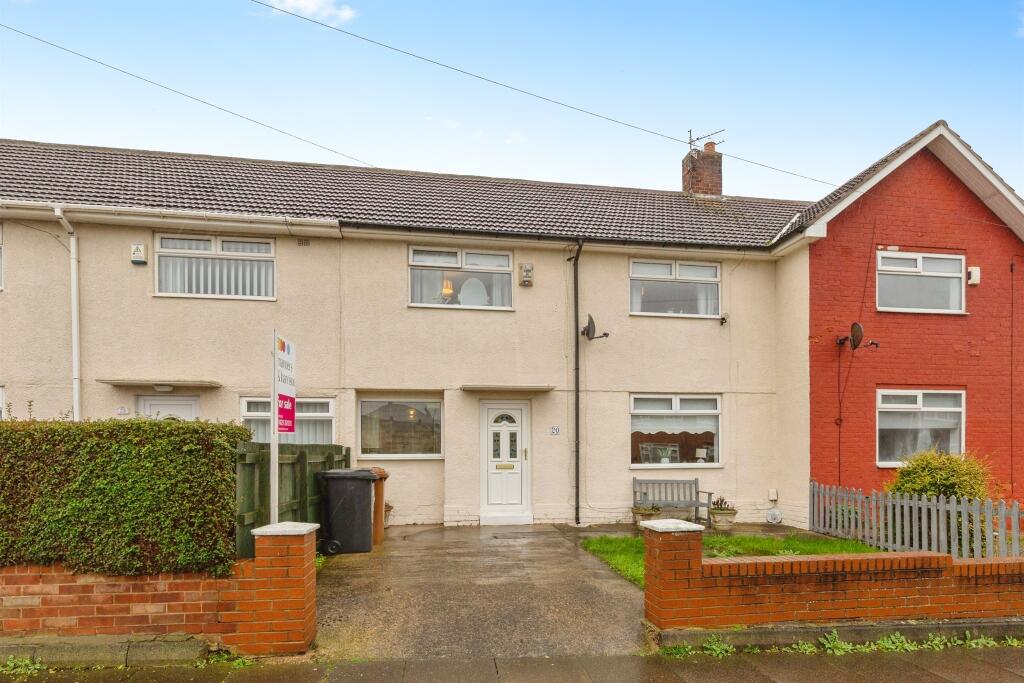 3-bed terraced on Dalkeith Road, Hartlepool, £95,000