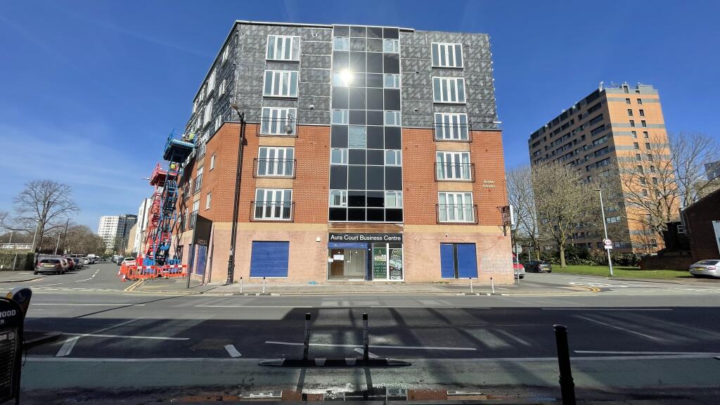 Studio flat on Apartment 36, Aura Court, 1 Percy Street, Manchester, Greater Manchester M15 4AB, £115,000