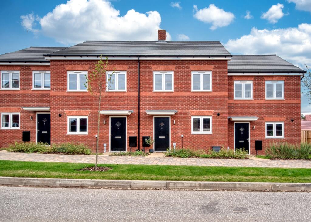 2-bed terraced on Plot 245 and 246, Bollin Grange, Heron Drive, Macclesfield, Macclesfield, Cheshire, SK11 0JZ, £98,000
