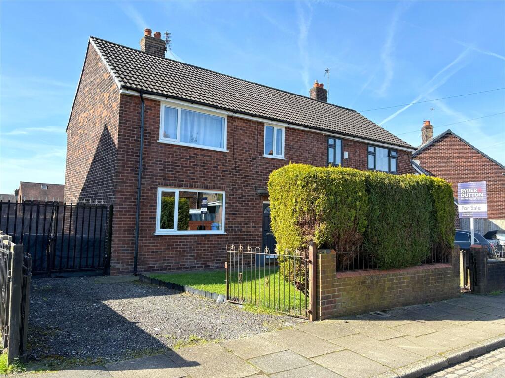 3-bed semi-detached on Coniston Grove, Heywood, Greater Manchester, OL10, £220,000