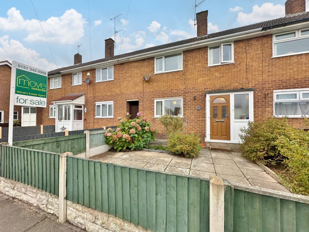 3-bed terraced on Inman Road, Wirral, CH49, £155,000