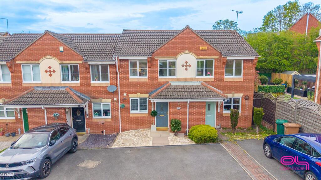 2-bed terraced on Ensor Close, Swadlincote, £190,000