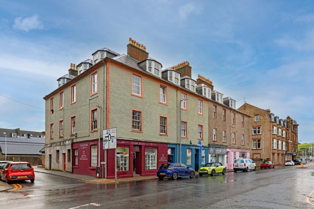 3-bed flat on 12C Maclean Place, Main Street, Campbeltown, £50,000
