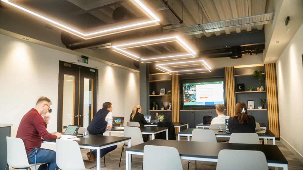 Orbit spaces meeting rooms