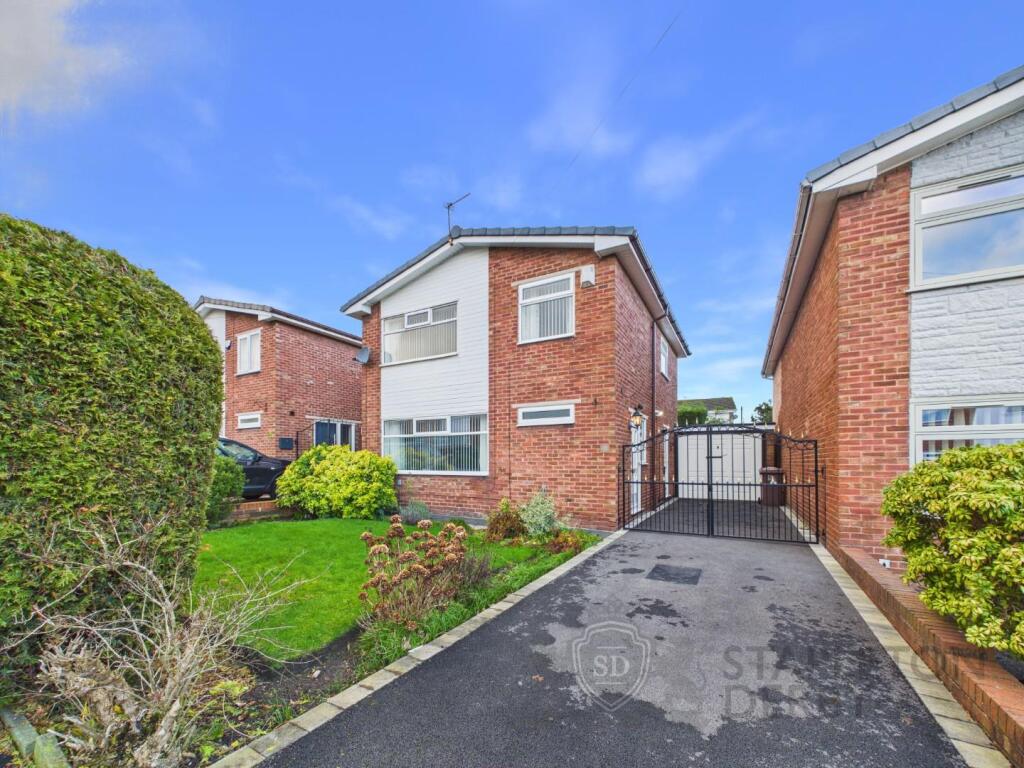 3-bed detached on Galston Avenue, Rainhill, Prescot, £335,000