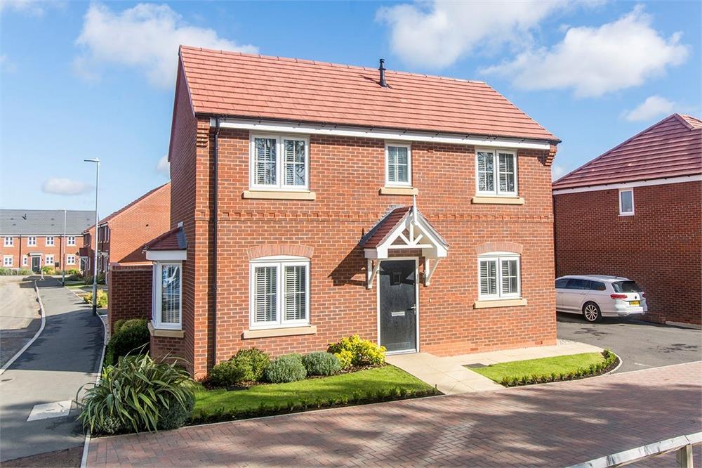 3-bed detached on Cuckoo Drive, Kibworth Beauchamp, £337,950