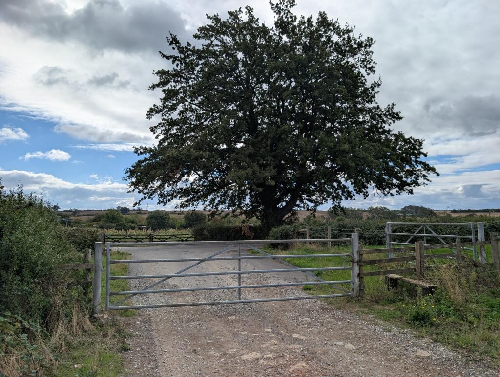 Gate onto road