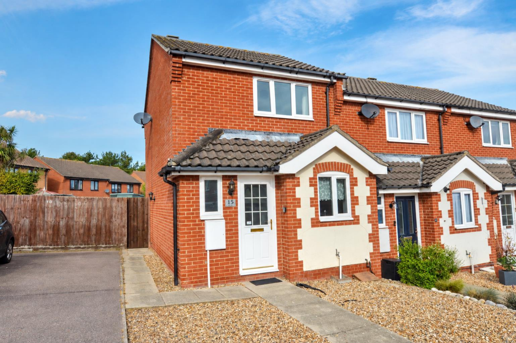 2-bed terraced on Craske Close, Sheringham, Norfolk, £225,000