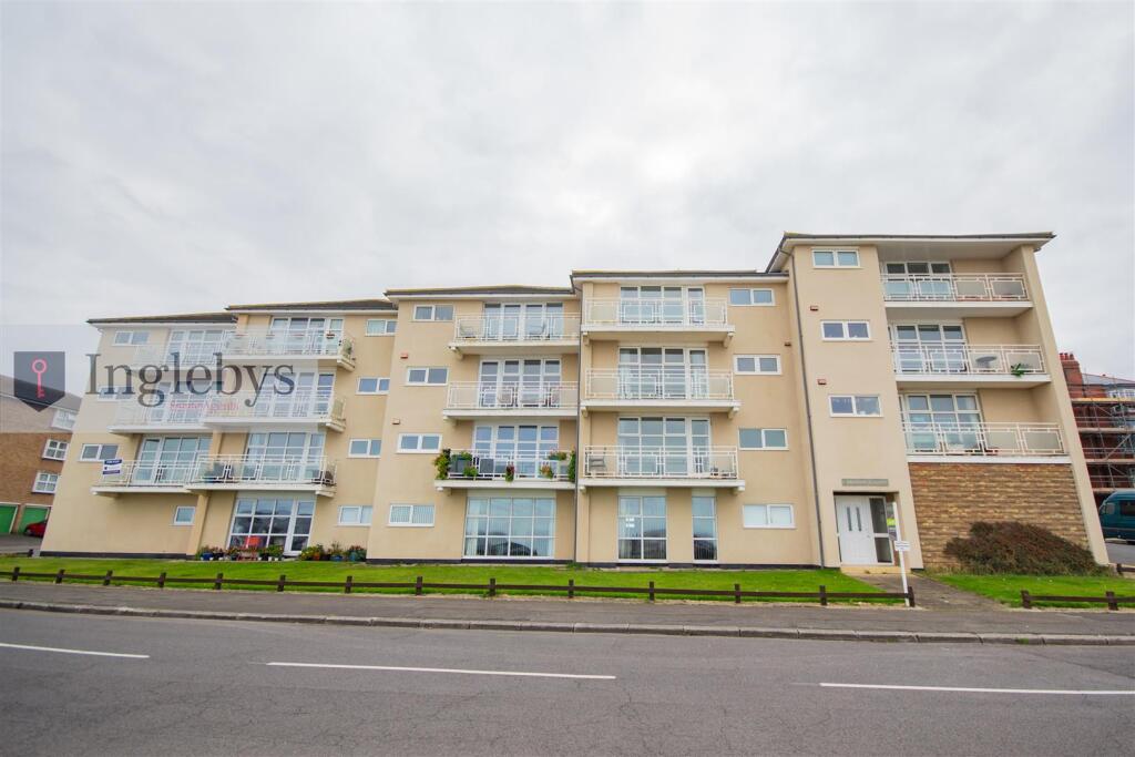 2-bed flat on Langbaurgh Court, Marine Parade, Saltburn-By-The-Sea, £175,000
