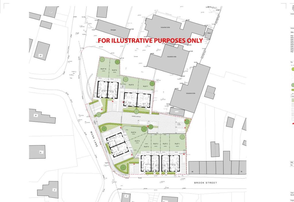 Main image of property: Land at, Musk Lane & Brook Street, Lower Gornal, Dudley, DY3 2UH
