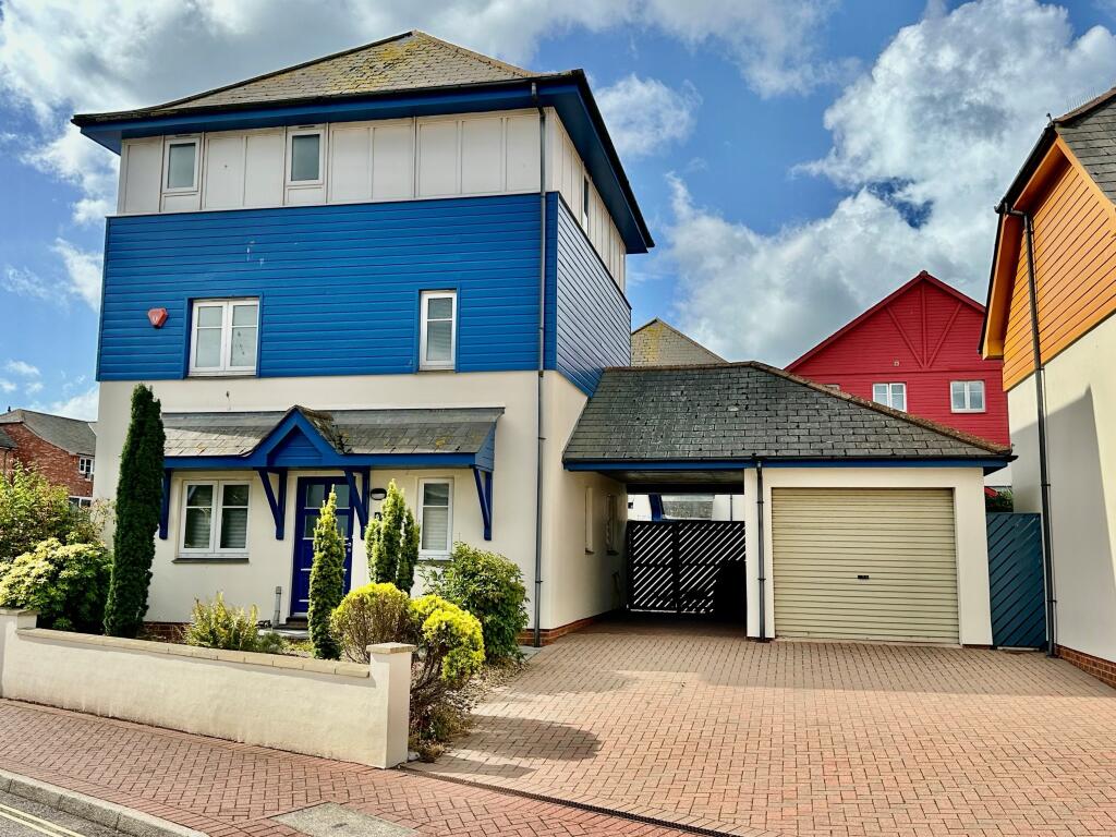 4-bed detached on Clipper Wharf, Exmouth Quay, £695,000