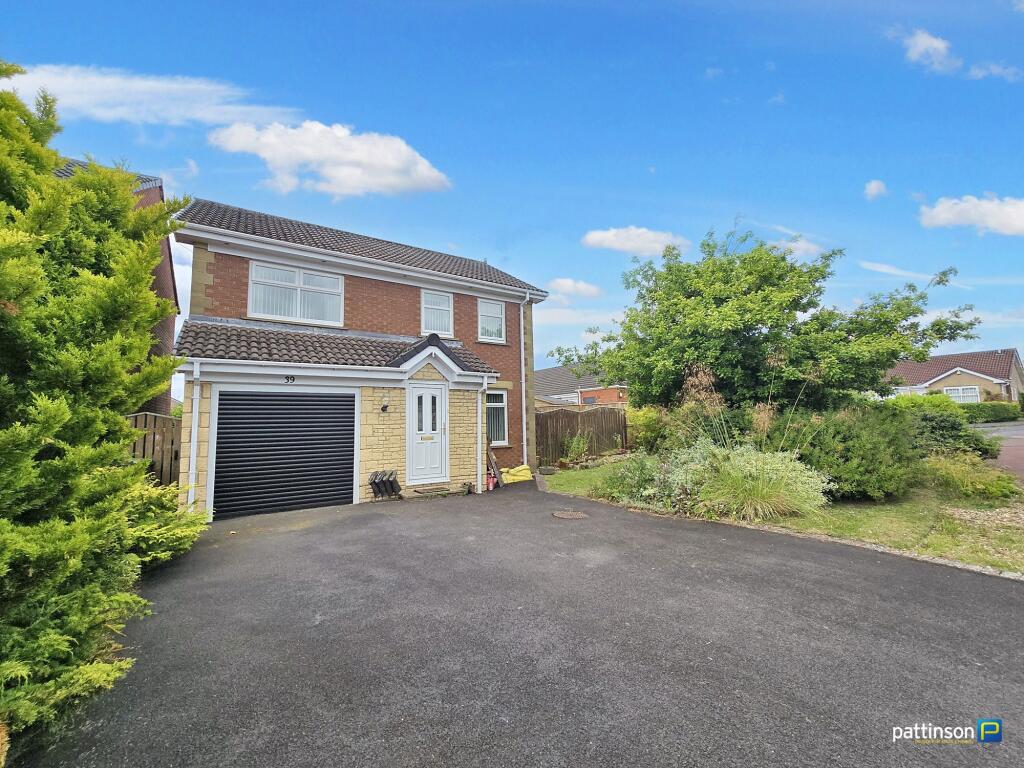 3-bed detached on West Pastures, Ashington, Northumberland, NE63 8LB, £230,000