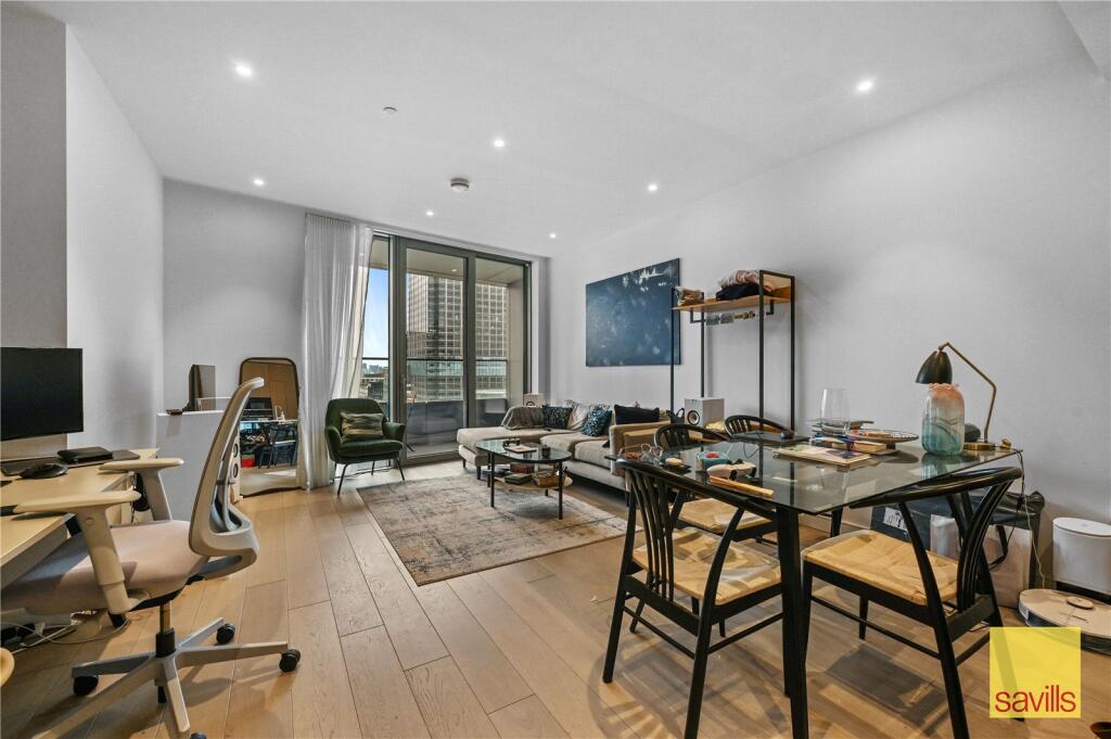 1-bed apartment on 10, Park Drive, Canary Wharf, London, E14, £750,000