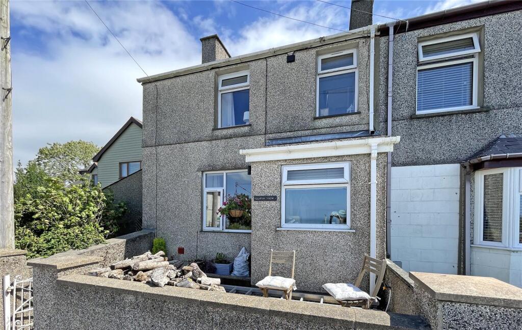 2-bed terraced on Carmel, Caernarfon, Gwynedd, LL54, £195,000