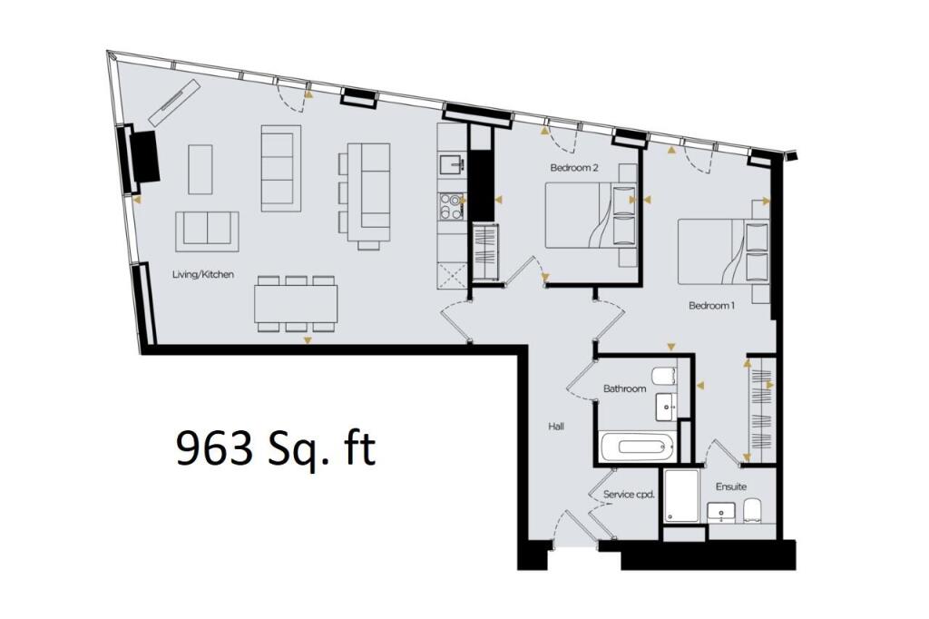 2 bedroom flat for rent