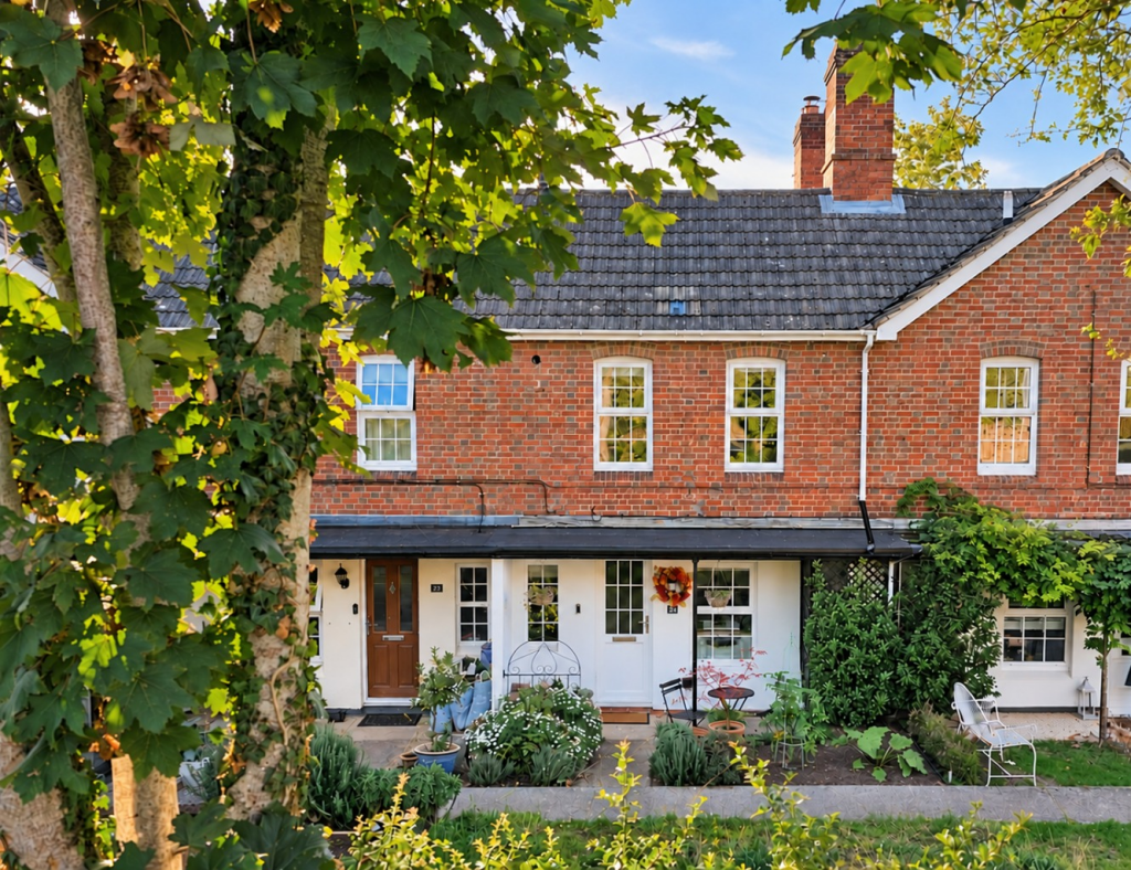 2-bed terraced on Pear Tree Lane, Newbury, £380,000