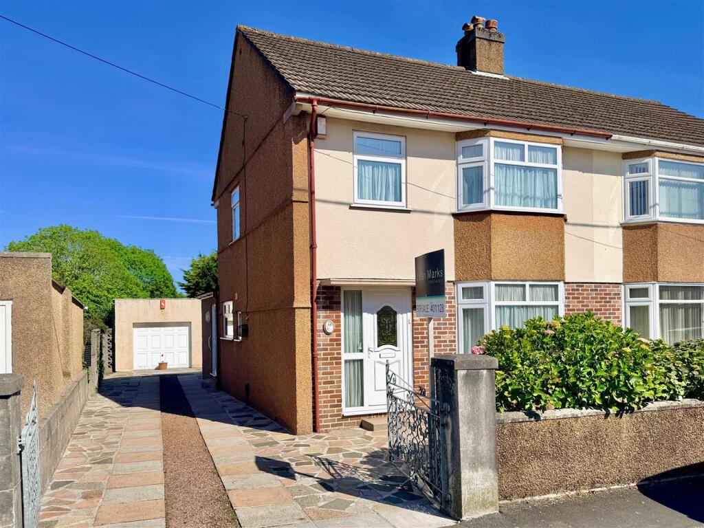 3-bed semi-detached on Oreston, Plymouth, £335,000