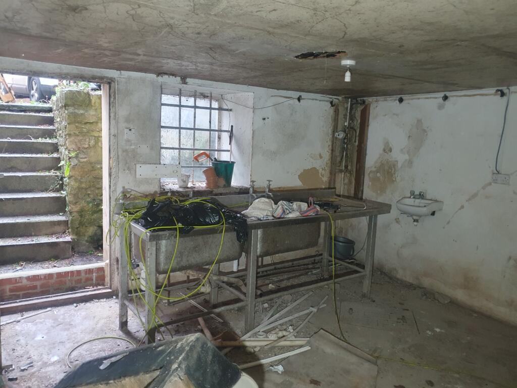 Basement entrance