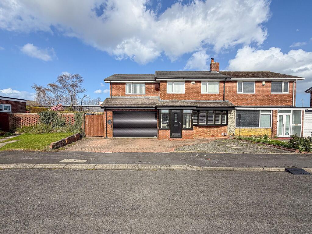 4-bed semi-detached on Hilda Park, South Pelaw, Chester le Street, £300,000