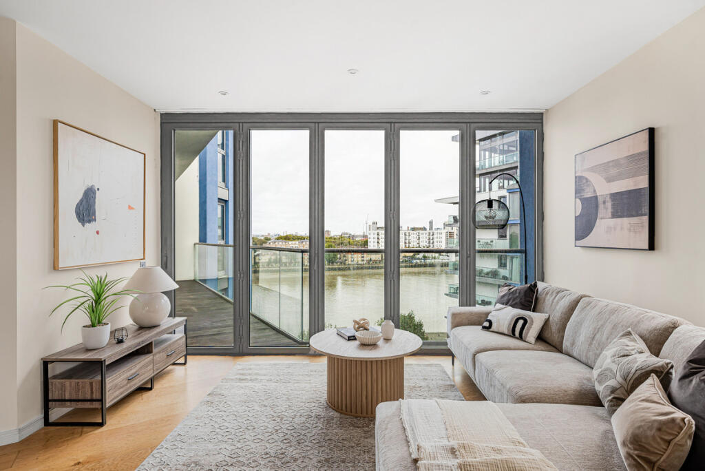 3-bed flat on Eastfields Avenue, London, SW18, £900,000