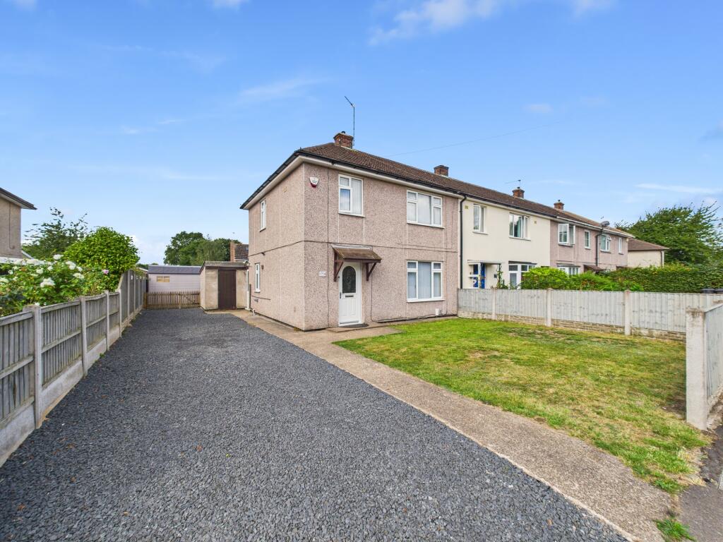 3-bed terraced on Crawley Road, Alvaston, £190,000