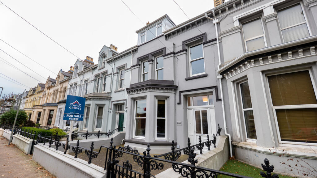 4-bed terraced on 14 Westminster Terrace, Douglas, IM1 4EE, £399,000