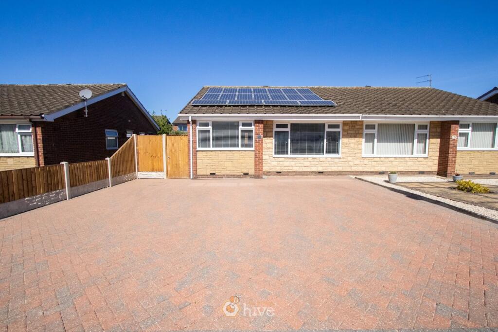 2-bed semi-detached on Welton Close, Bessacarr, Doncaster, DN4, £225,000
