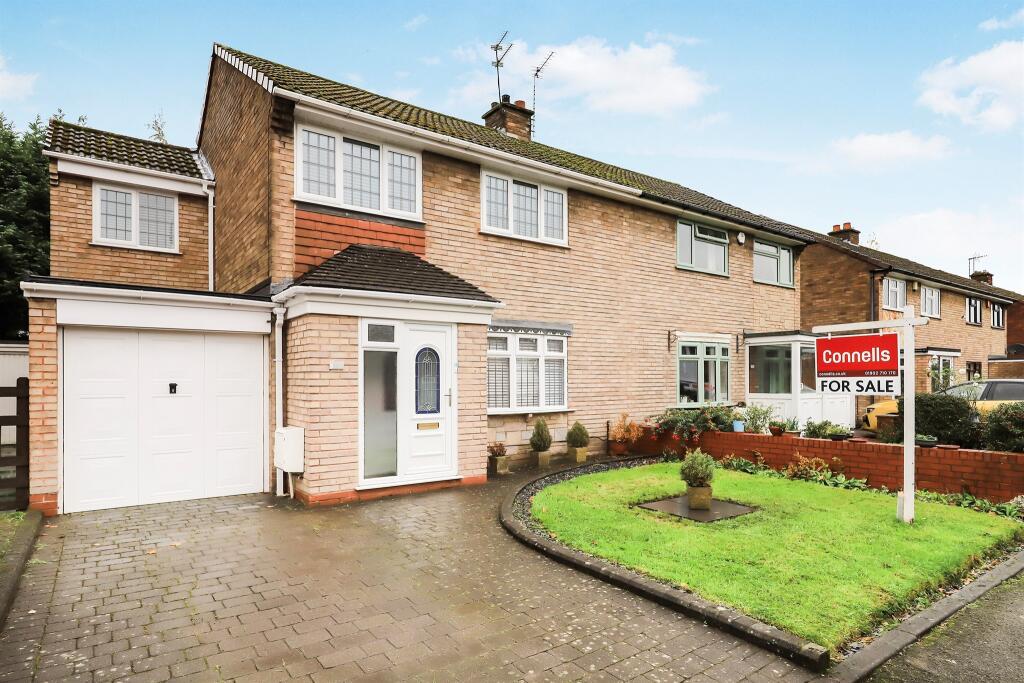 4-bed semi-detached on Keats Drive, Bilston, £299,999