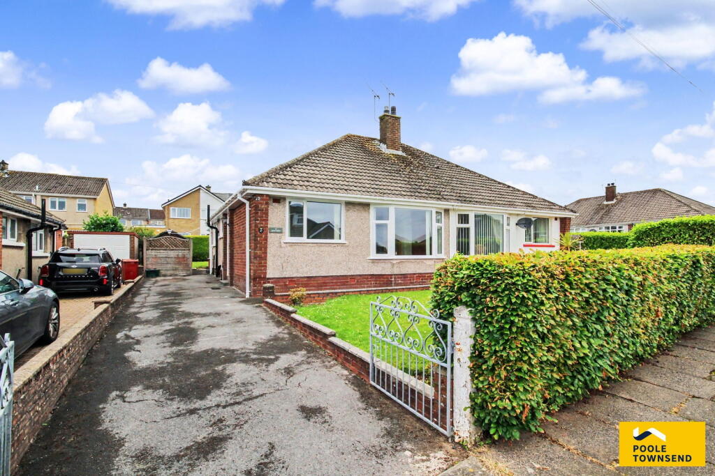 2-bed semi-detached on Kentmere Crescent, BARROW-IN-FURNESS, LA14 4NL, £240,000