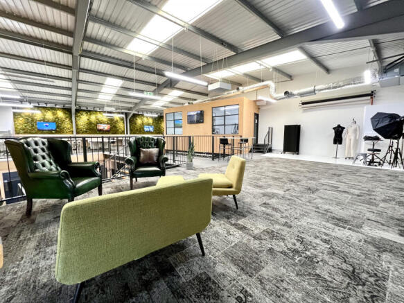 Second Open Plan Office Space / Waiting Area