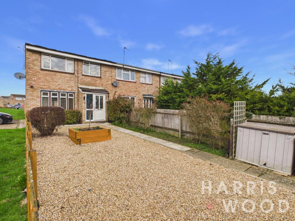 3-bed terraced on Calamint Road, Witham, Essex, CM8, £300,000