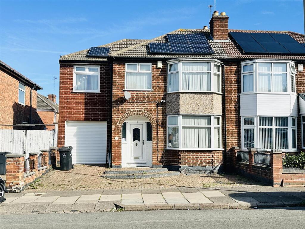 4-bed semi-detached on Doncaster Road, Belgrave, Leicester, £465,000