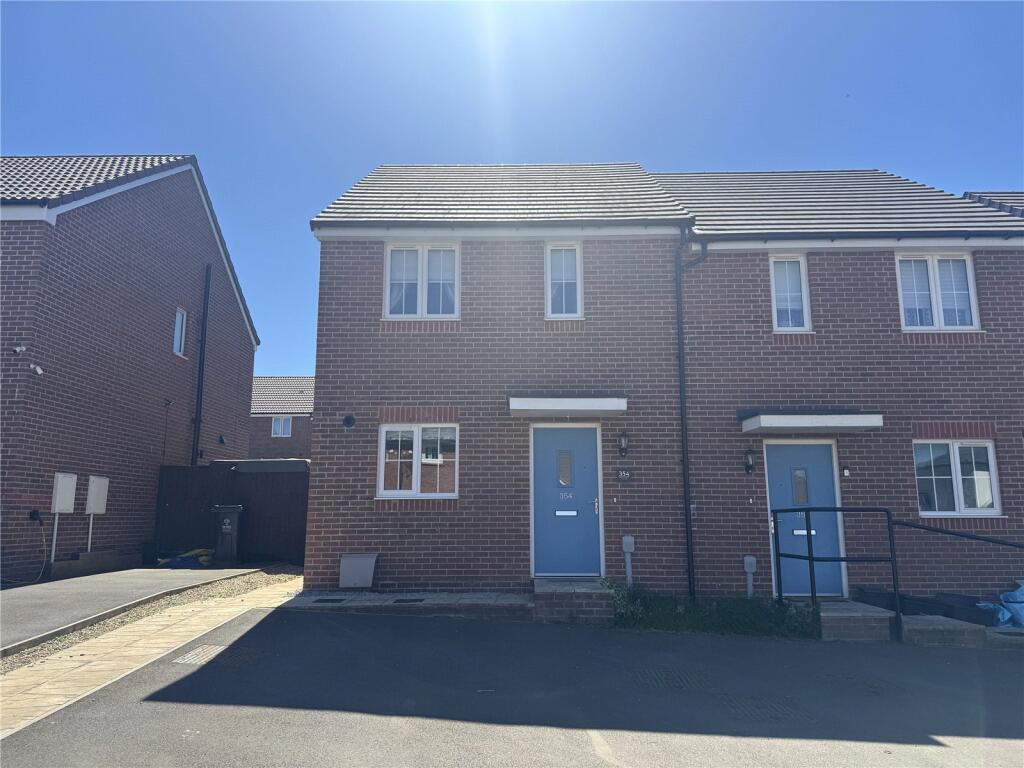 2-bed semi-detached on Homington Avenue, Swindon, SN3, £104,000