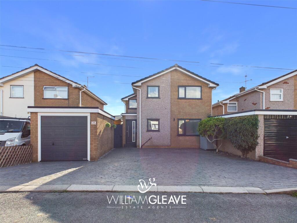 3-bed detached on Manor Drive, Buckley, Flintshire, CH7, £250,000