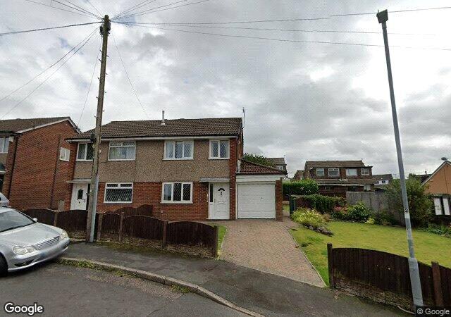 2-bed semi-detached on Turnough Road, Milnrow, Rochdale, Greater Manchester, OL16, £240,000
