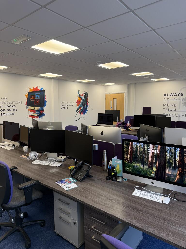 Open plan office