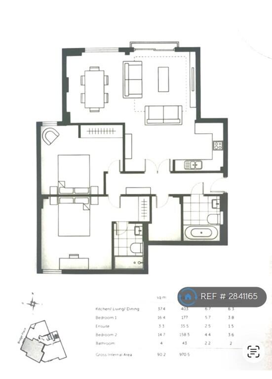 2 bedroom flat for rent