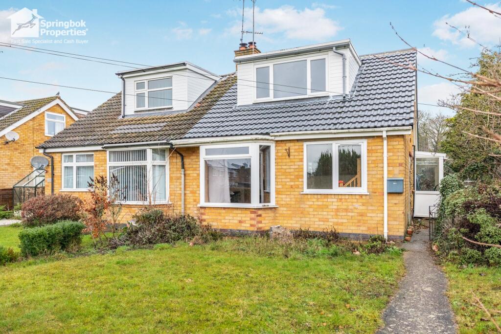2-bed semi-detached on The Close, Roade, Northampton, Northamptonshire, £230,000
