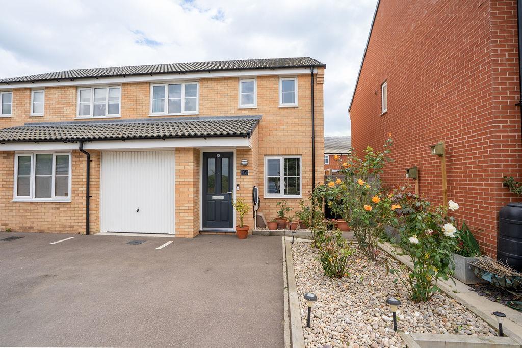 3-bed semi-detached on Johnsons Way, Leiston, £280,000
