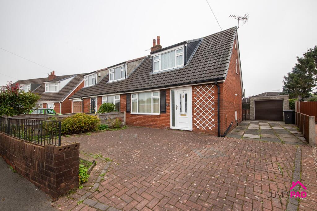 2-bed semi-detached on Brignall Grove, Lowton, WA3, £170,000