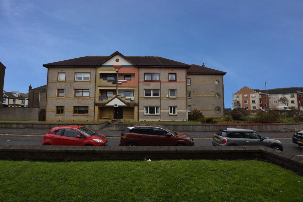 2-bed flat on Quay Street, Saltcoats, North Ayrshire, KA21, £59,000